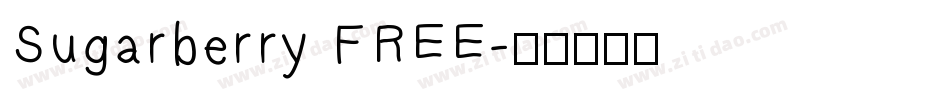 Sugarberry FREE字体转换